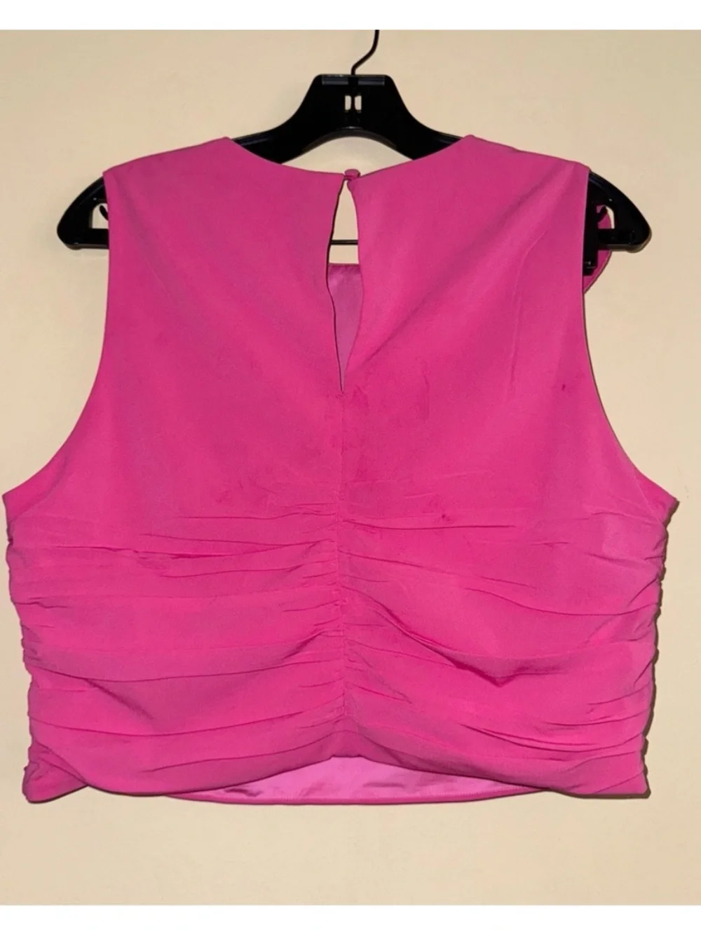Abercrombie & Fitch Pink Raspberry Rose Rosette Skort / Tank Set Size M